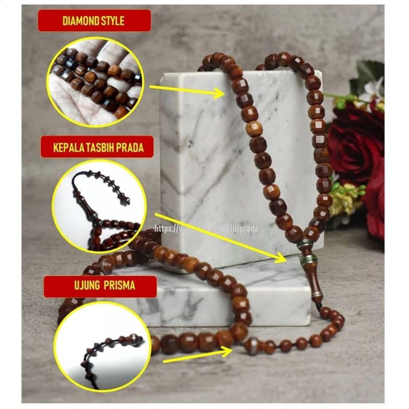 BISA COD TASBIH KOKAH PRADA TASBIH KAOKAH ASLI TIMUR TENGAH TASHIH ABUYA CRISTAL EXCLUSIVE BERTUAH