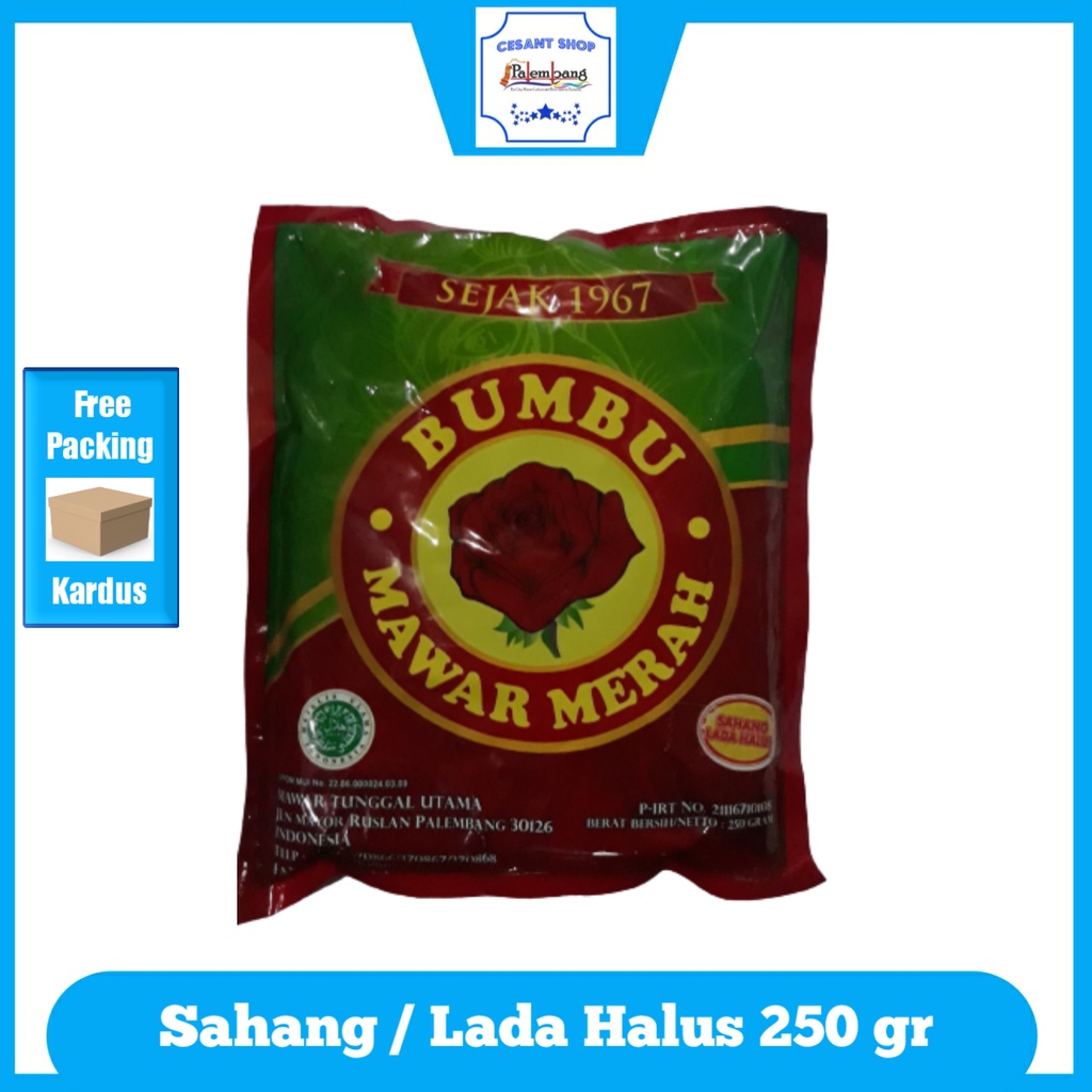 

CSP [250 gr] Lada / Merica / Sahang halus kemasan 250gr