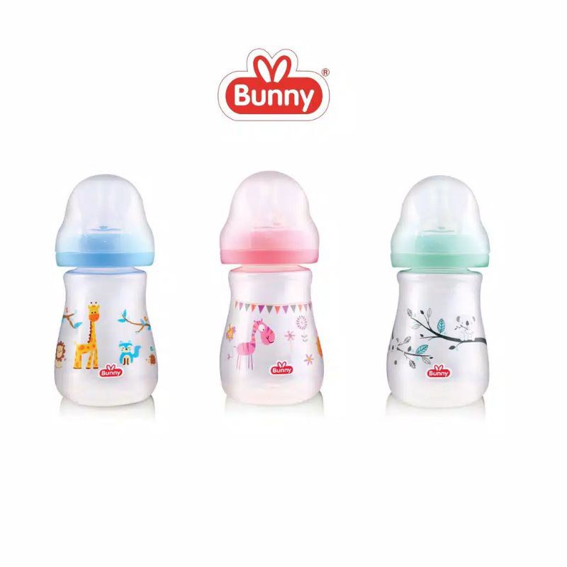 Lusty Bunny Botol Susu Bayi 150ml DB1210 - Dot Bulat Reguler 150 ml DB 1210