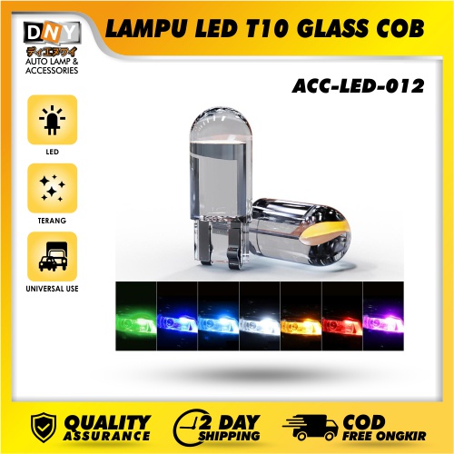 LAMPU LED MOTOR T10 RESIN FULL KACA LAMPU LED SENJA SPEEDO BELAKANG