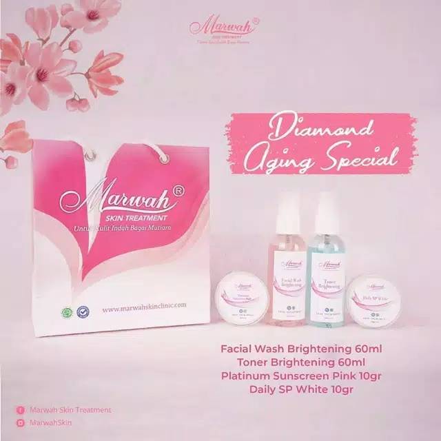 Diamond aging spesial marwah / ecer diamond aging marwah / ecer anti aging special  / ecer marwah