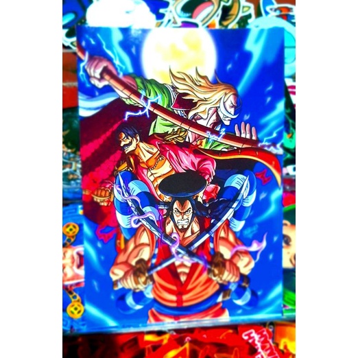 

MURAH POLLLL !!!! STIKER FOTO ONE PIECE ANIME 10cm x 15cm 4R