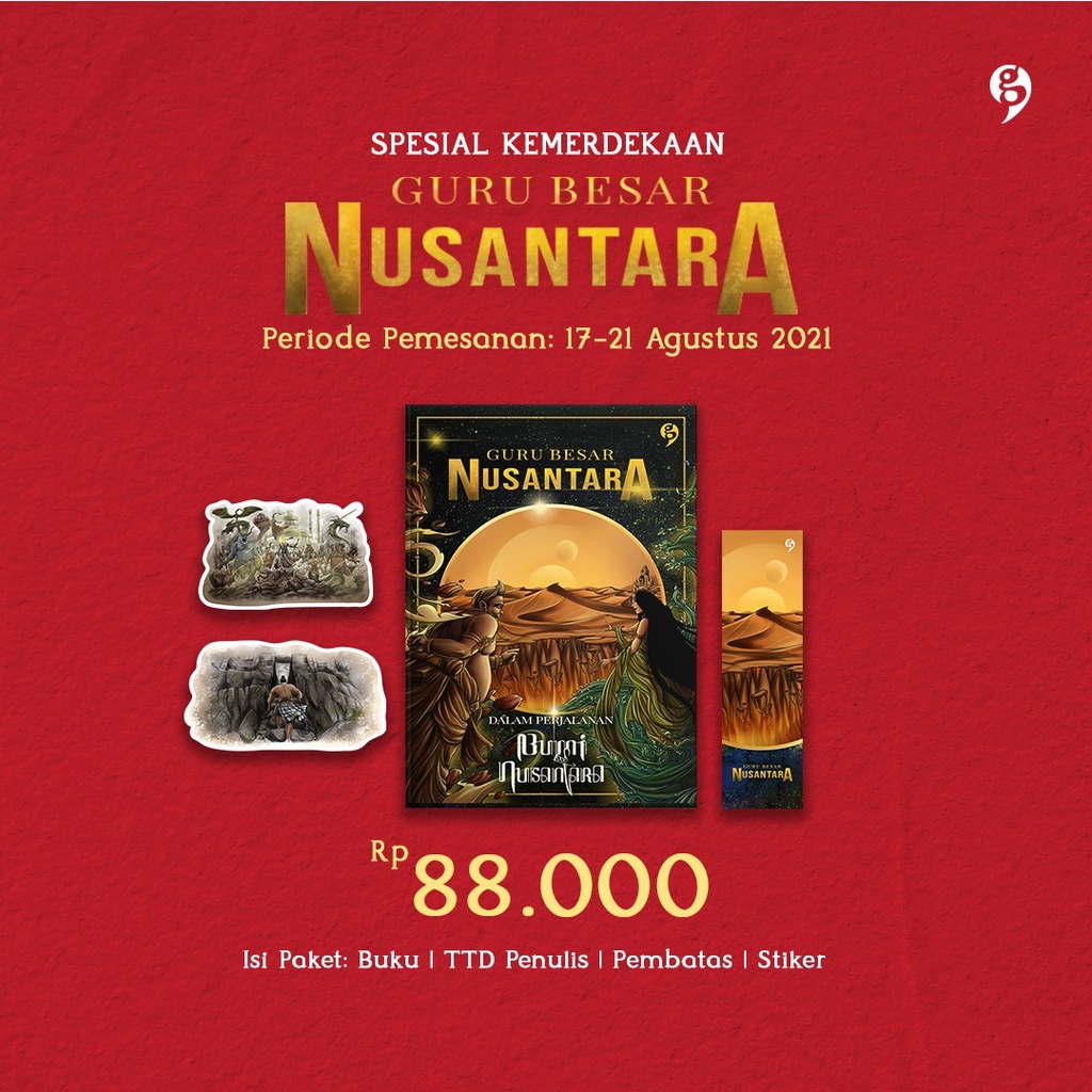 NOVEL GURU BESAR NUSANTARA + BONUS - BUMI NUSANTARA