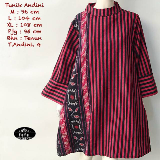 Tunik andini 2 / tunik lurik / tunik batik
