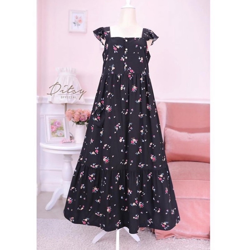 Ditsy NWT Antheia Sleeveless Sleepwear Daster Bunga Shabbychic Ditsy Maret 2022