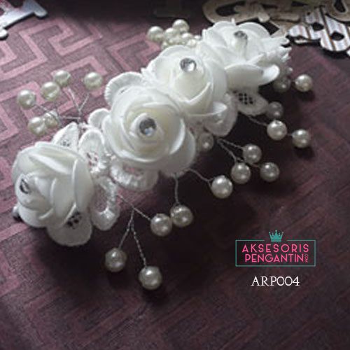 [BARANG READY] HEADPIECE PENGANTIN AKSESORIS RAMBUT HIASAN SANGGUL ARP004