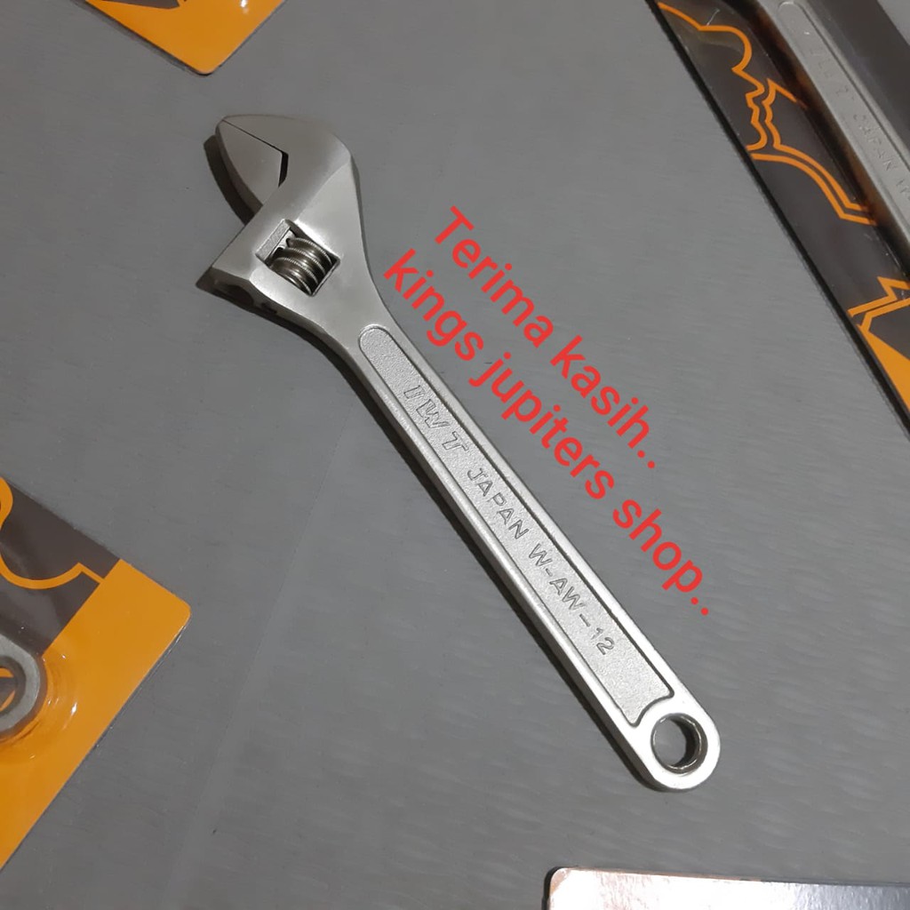 IWT pasti TOP Kunci inggris 12in 10in 8in 6in IWT kunci ingris INGRIS INGERIS IWT