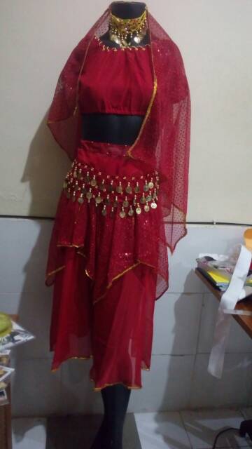 Belly dance costum anak