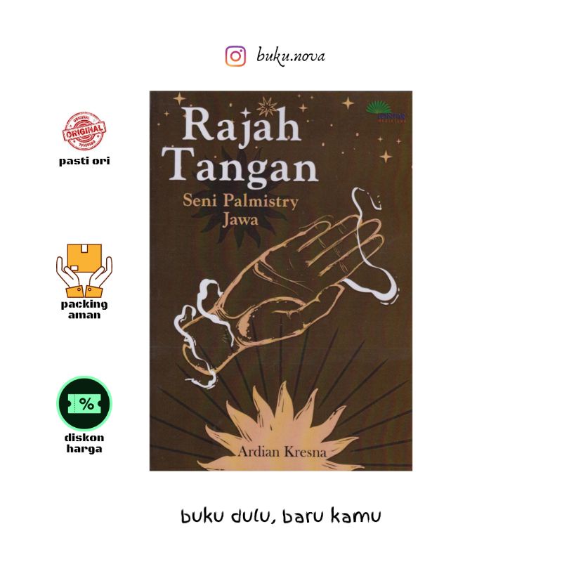 Buku Rajah Tangan Seni Palmisty Jawa