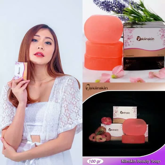 BEAUTY SOAP KLIN SKIN SABUN KLINSKIN PEMUTIH WAJAH &amp; BADAN ORIGINAL