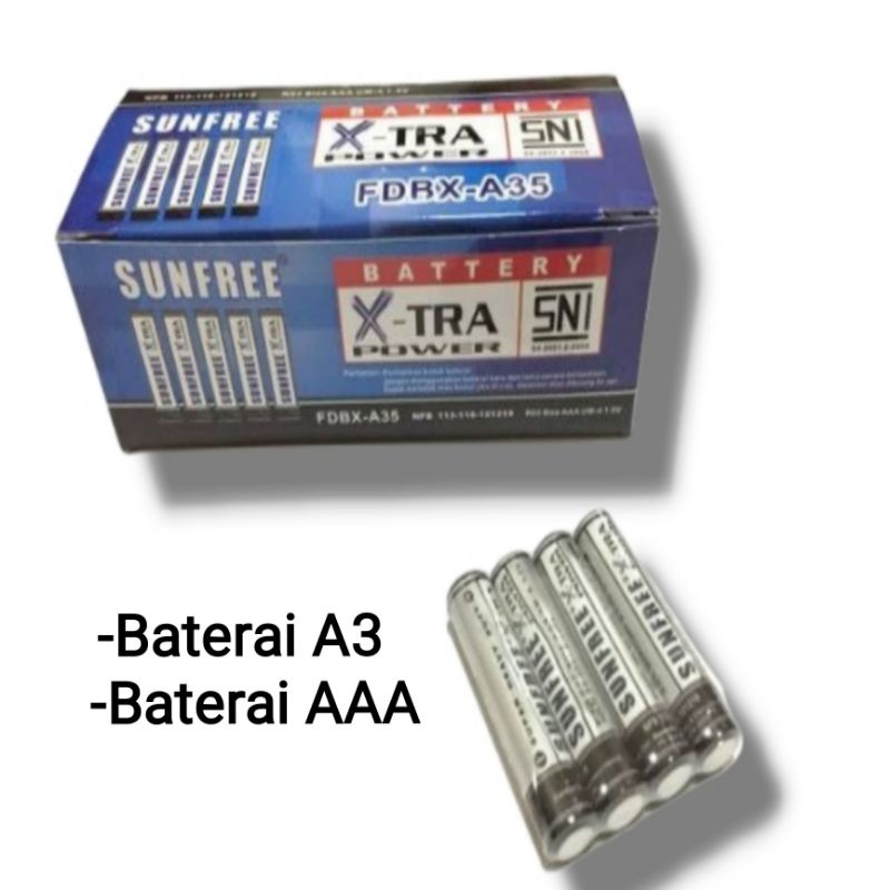 Baterai aaa sunfree