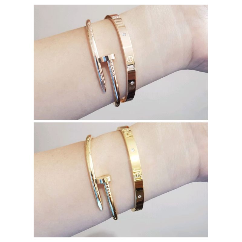 Gelang Paku Set C Polos