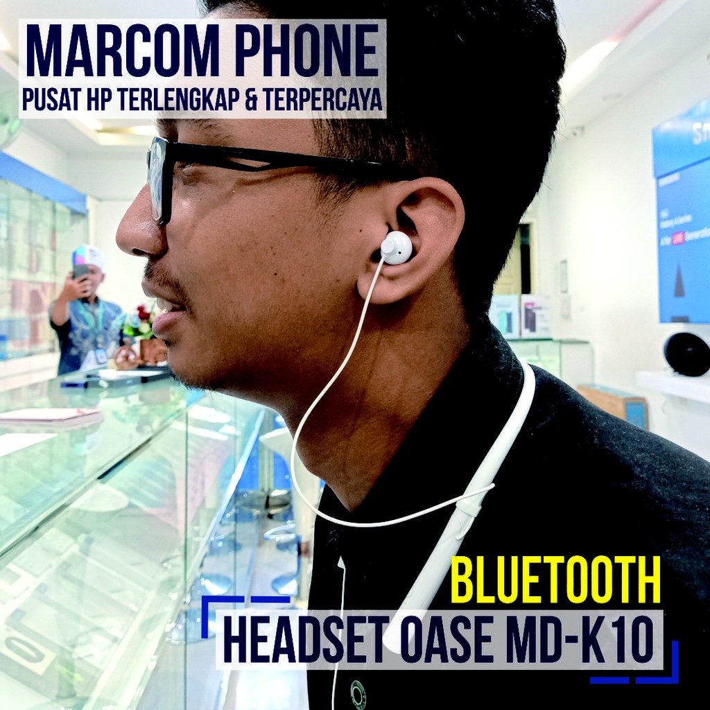 EARPHONE BLUETOOTH OASE MD-K10 100% ORIGINAL
