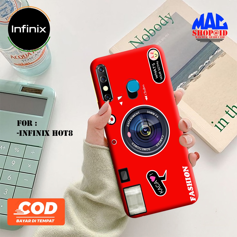 Hard Case 3D FullPrint  [IN04] Infinix Hot 8 Terbaru Casing Handphone-Pelindung Handphone Casing Murah