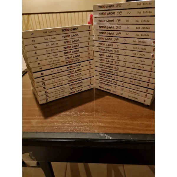 Komik Tokyo Ghoul Biasa + Tokyo Ghoul Re set tamat ori