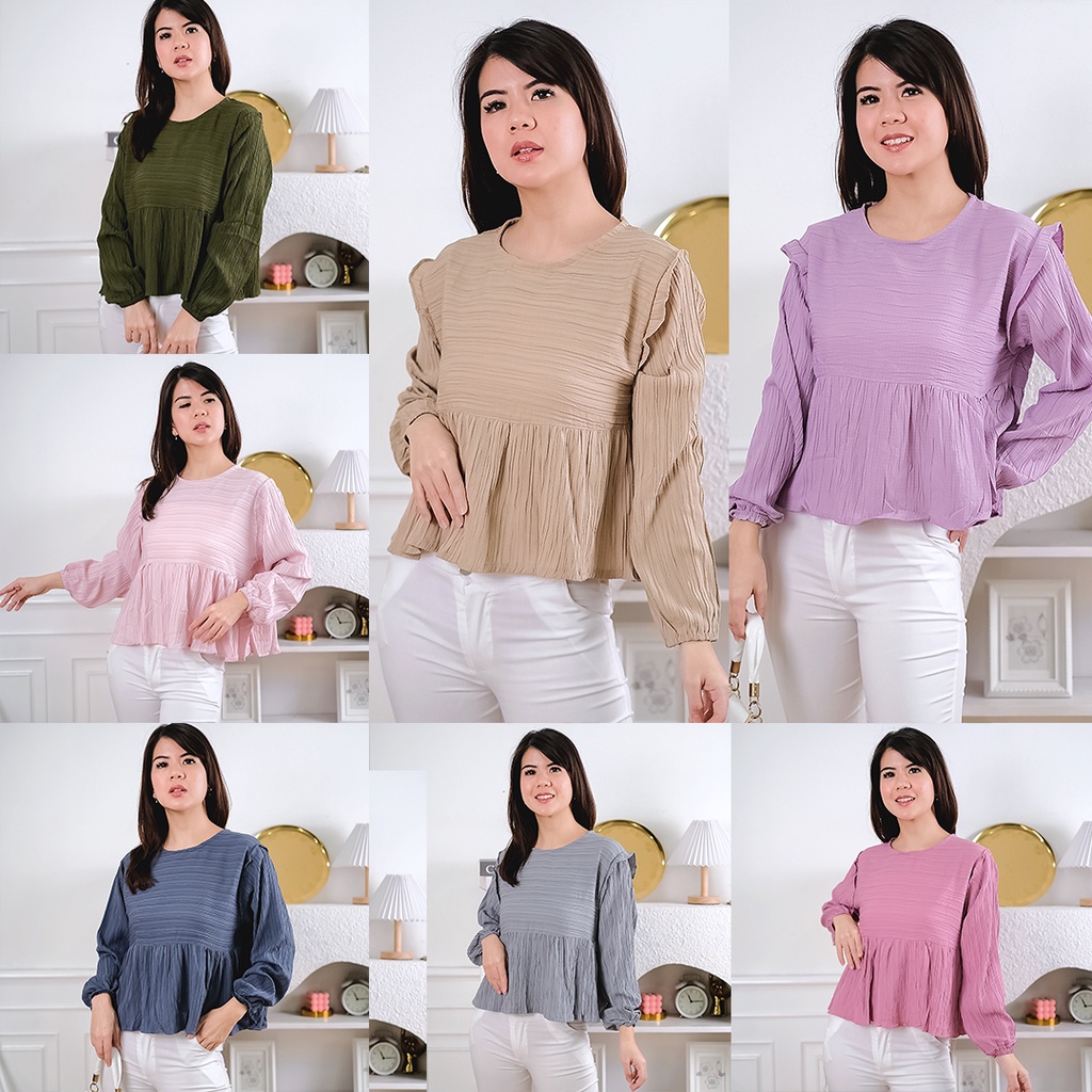 AFI - EC - Yuraa LADY CRUSH Blouse / Kinan Blouse