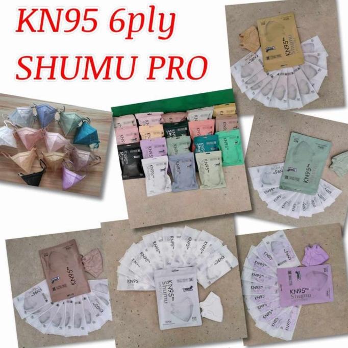 Masker korea KF94 PRO / KN95 PRO 5ply Model KOREA AER PRO isi 10pc