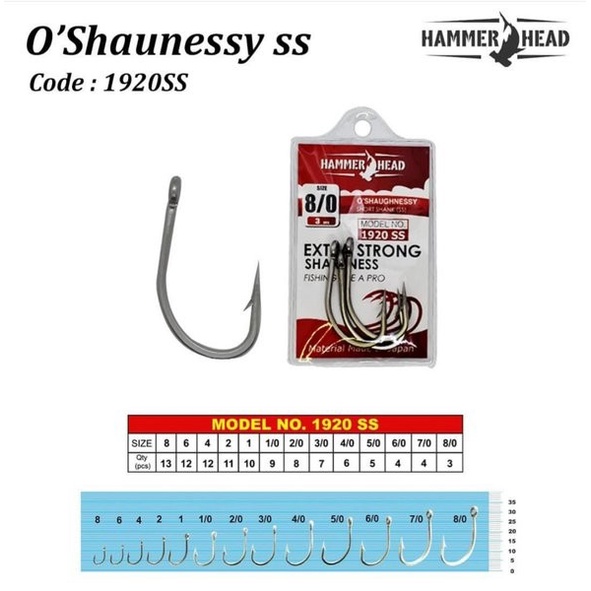 MATA KAIL HAMMER HEAD O'SHAUGHNESSY 1920SS