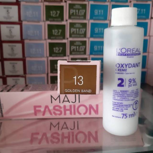 Loreal Cat Rambut MAJIFASHION 13  + oxidant mini 75ml