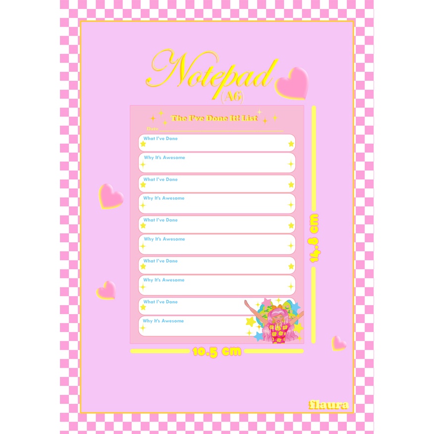 

Wonder Faeries I've Done It! A6 Notepad