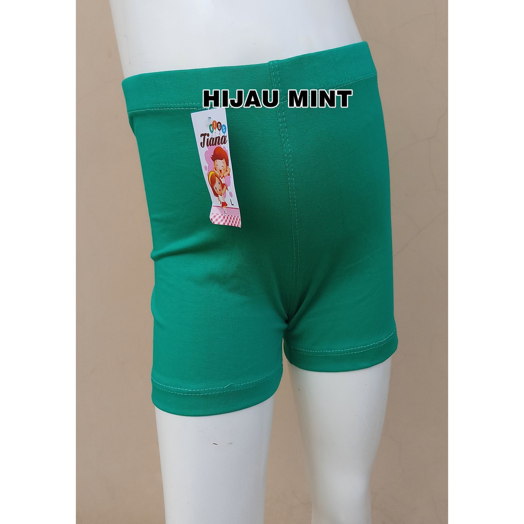 Short Pants Anak KATUN / Celana Dalaman Rok Anak (Ada ukuran)