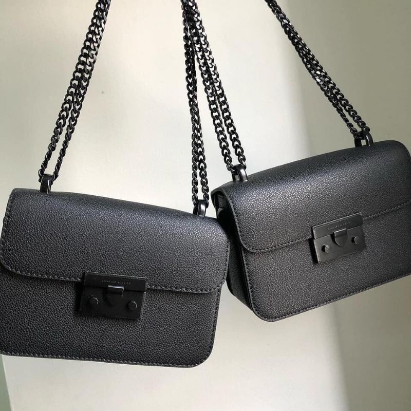 7.7 SALE | CK Classic Push-Lock Crossbody Bag