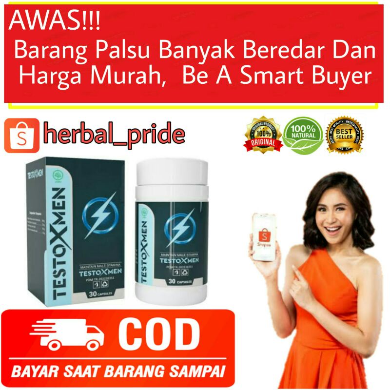 Testoxmen Asli Obat Pembesar Mr. P Original Terbaik