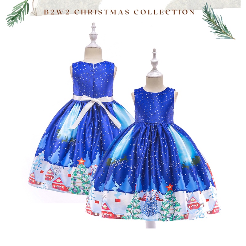 [Brandedbaby] DRESS CHRISTMAS / DRESS NATAL ANAK / DRESS SANTA CHRISTMAS