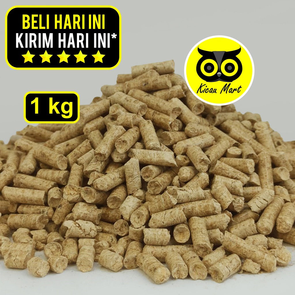 SEKAM PELLET PELET 1 KG ALAS KANDANG HEWAN KUCING BURUNG KELINCI HAMSTER HEWAN PET BEDDING LITTER PASIR KUCING WOOD PELLET SEKAM PINE PELLET PELET KAYU ALAS TIDUR KANDANG KUCING PIYIK LOVEBIRD REPACK 1 KG SKPL1