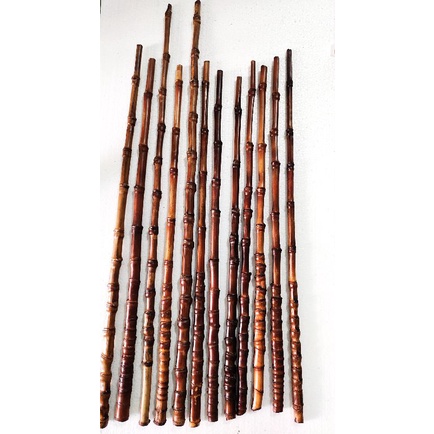 Bambu Pring Cendani  TUA OLAHAN MOTIF TURUT Gagang Joran Pancing  Kolam Besutan.