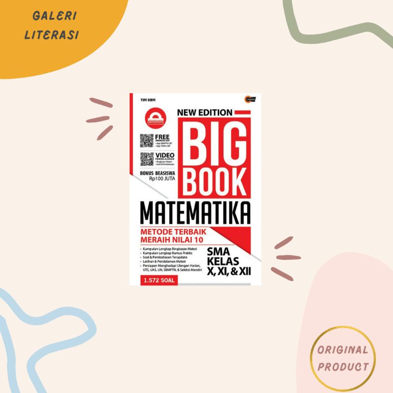 New Edition Big Book Matematika SMA Kelas X, XI, & XII