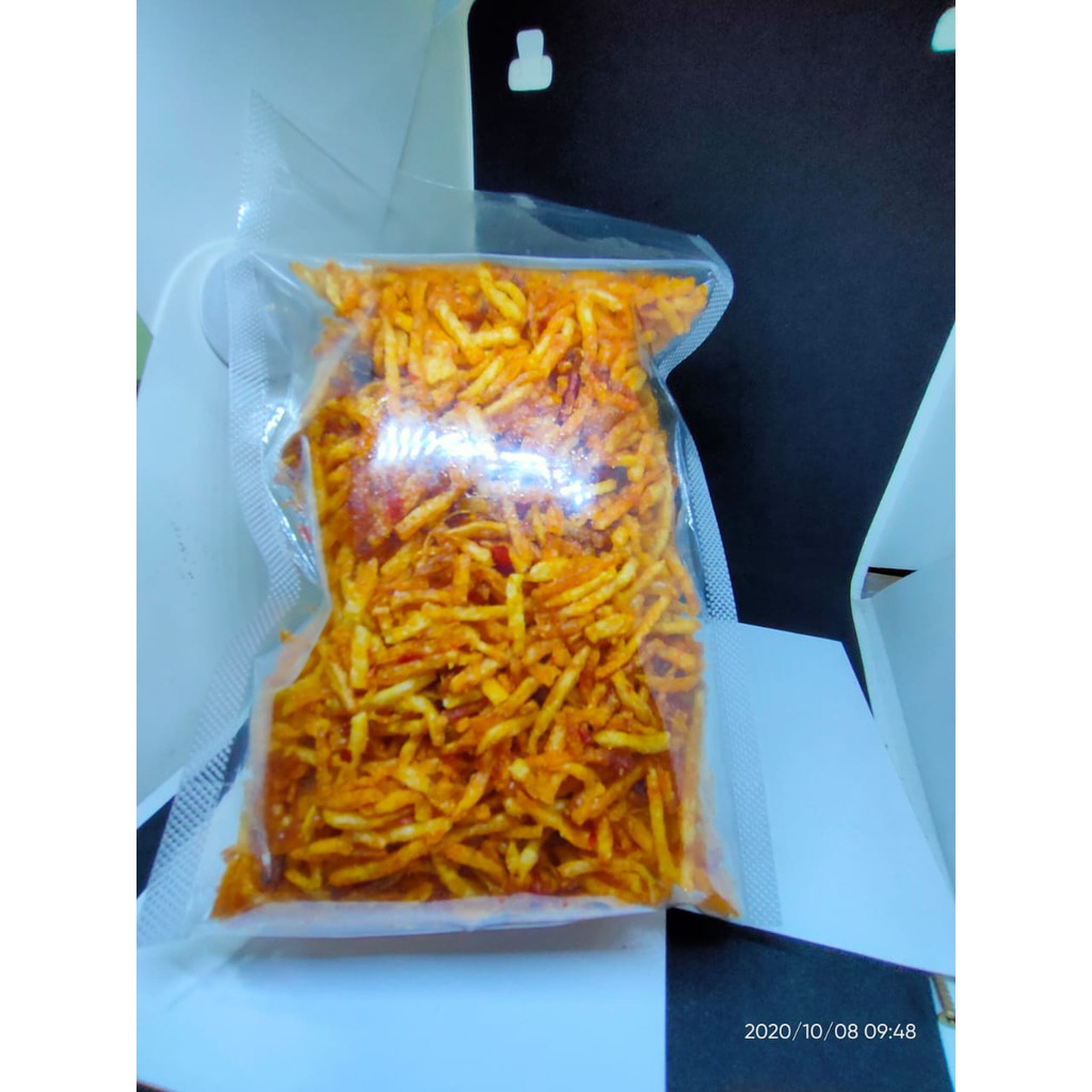 

Makanan Ringan/Snack/Lauk Makan Kering Kentang Nikmat Maknyos Bu kat Asli HomeMade-Terjamin Kualitas