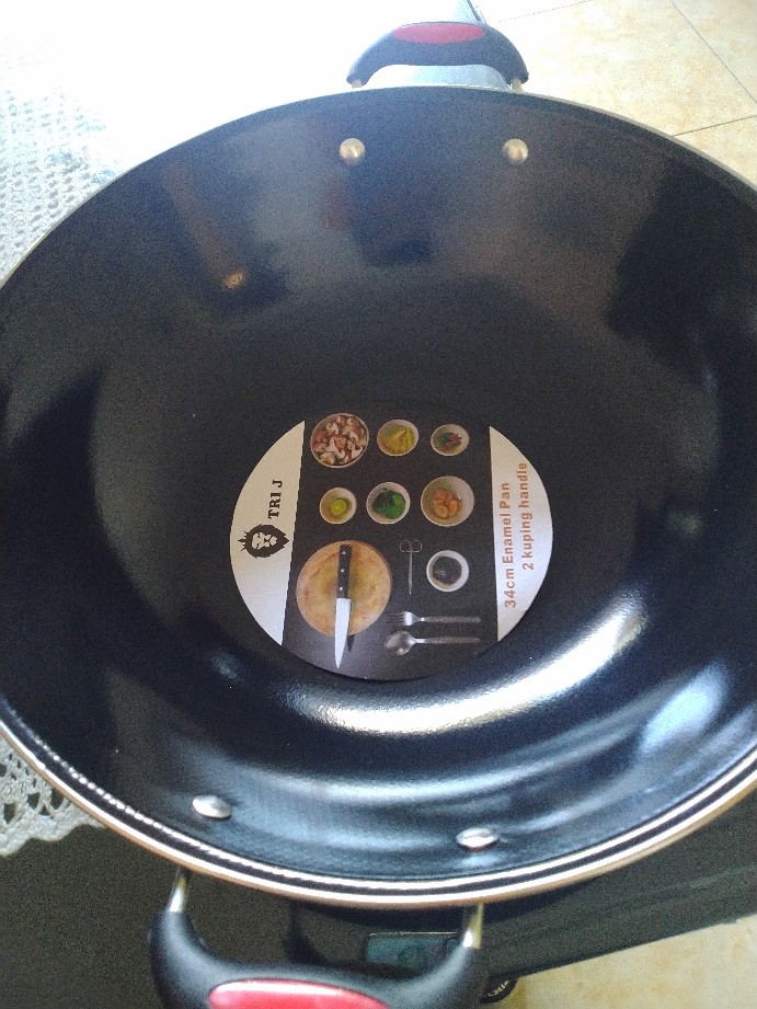 Wajan Enamel Penggorengan Alat Masak Dapur