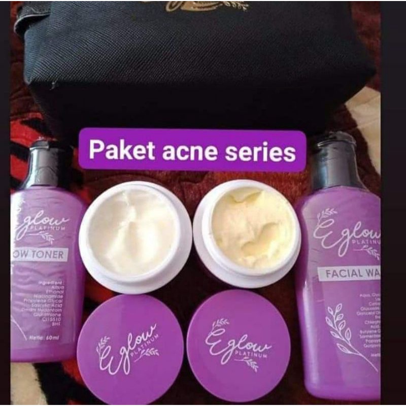 Eglow Acne Series Kemasan Baru