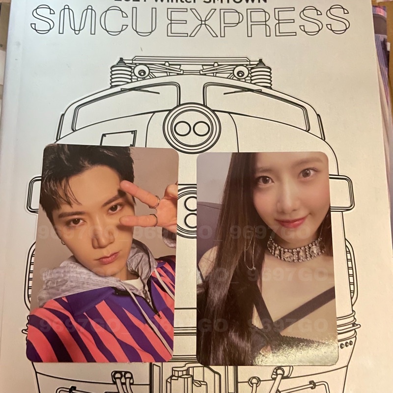 ready stock smcu photocard album sm town ver official Ten Yoona