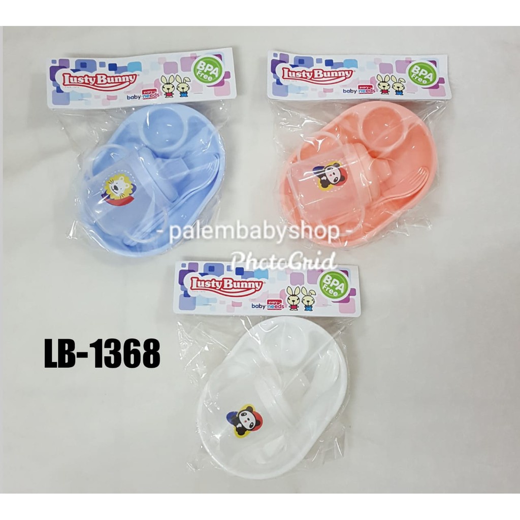 Lusty Bunny Feeding Kemasan/perlengkapan makan bayi/gift set