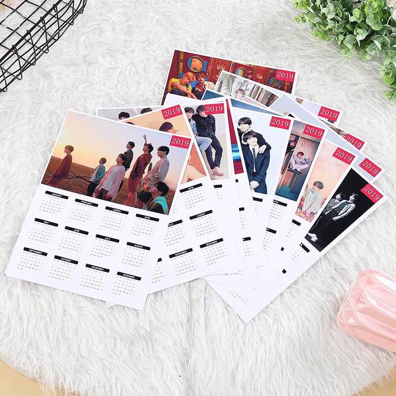 

Kalender Poster K-Pop 2025 Bebas Custom