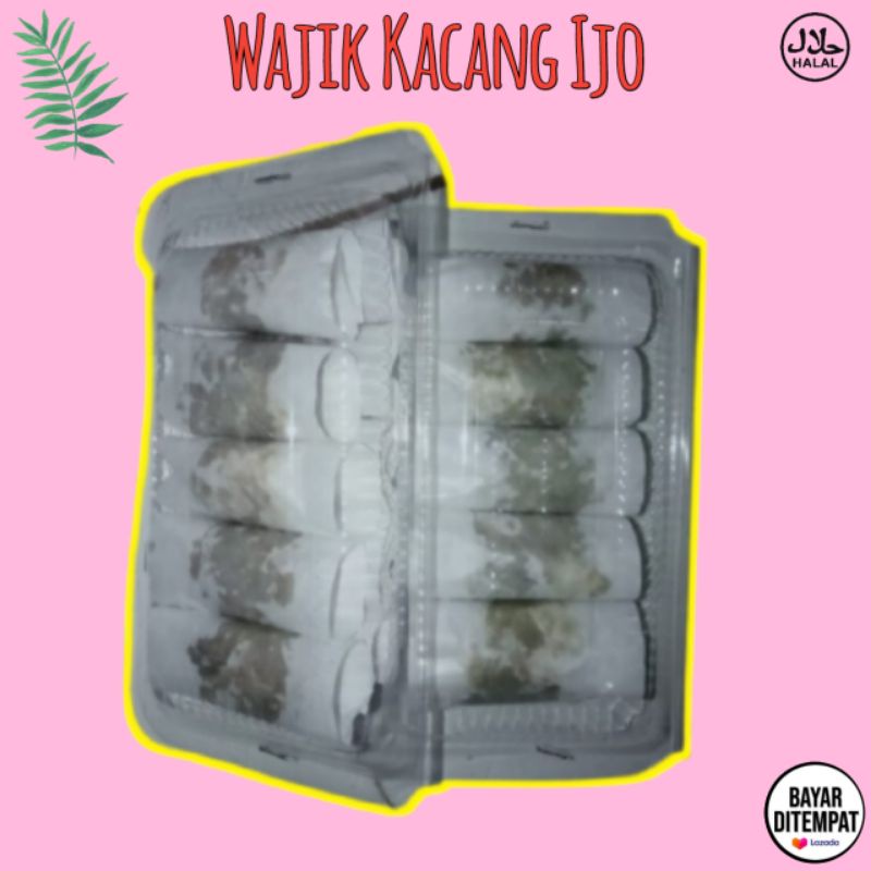 

Wajik Kacang Ijo khas bandung cemilan tradisional paket 15 pack