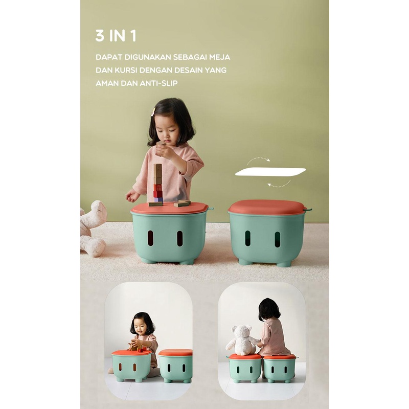 BONBOX Storage Box Organizer Multifungsi / Kotak Simpan Mainan Anak [BSB02]