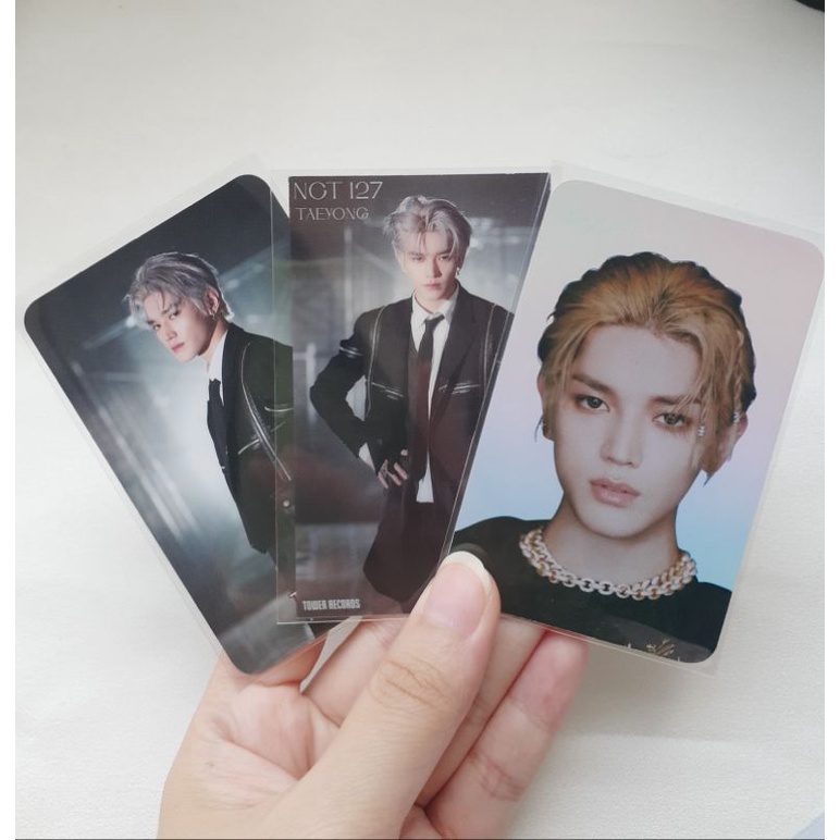 Taeyong Photocards (loveholic, ar resonance, jenim, holo standee superM)