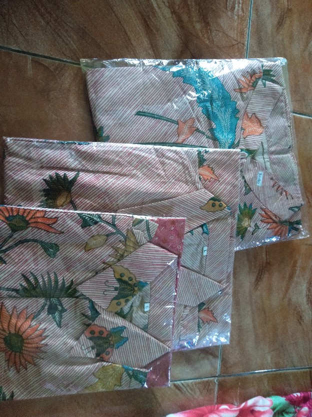 Batik Couple Keluarga Sania Ruffle Ori Ndoro Jowi Dnt Sarimbit Batik Halus Motif Encim