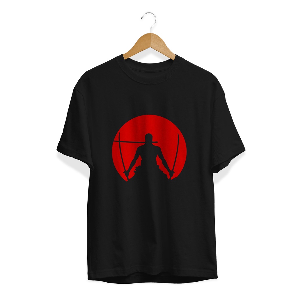 T-shirt Kaos Baju DISTRO ANIME ZORO LUFFY ONE PIECE