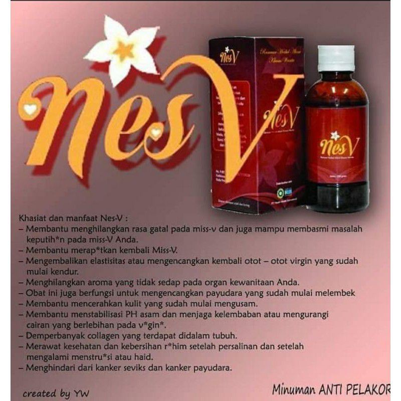 nes v hwi original 100% PERAWATAN MISS V RAPET KEWANITAAN NES V HWI ORIGINAL 100% NESS V OBAT PERAPET PERAPAT MISS V 09