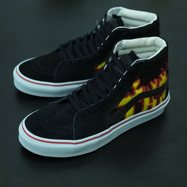 vans high top thrasher