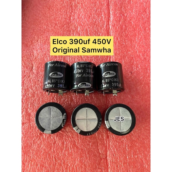 ELCO 390uf 450V ORIGINAL SAMWHA