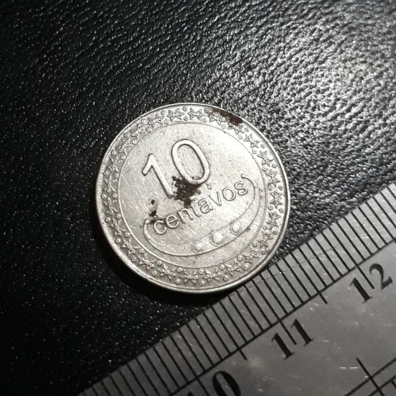 Koin Kuno Koleksi Asing : East Timor ( Timor Leste ) - 10 Centavos 2003