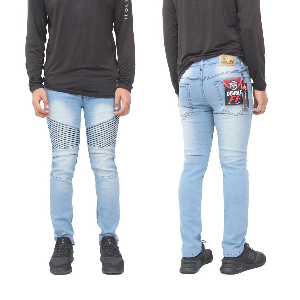 CELANA JEANS PANJANG SLIMFIT BIKERS ORIGINAL DISTRO TERMURAH