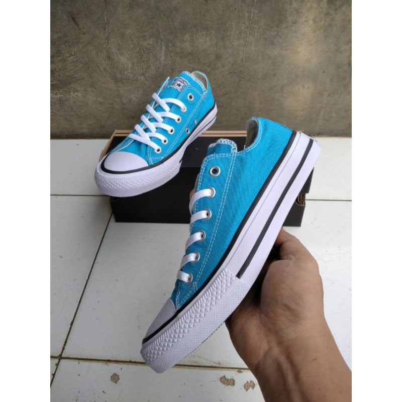 SEPATU CASUAL CONVERSE ALL STAR CLASSIC BIRU MUDA