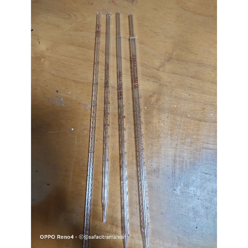 Pipet Ukur Pyrex/ Measuring Pipet