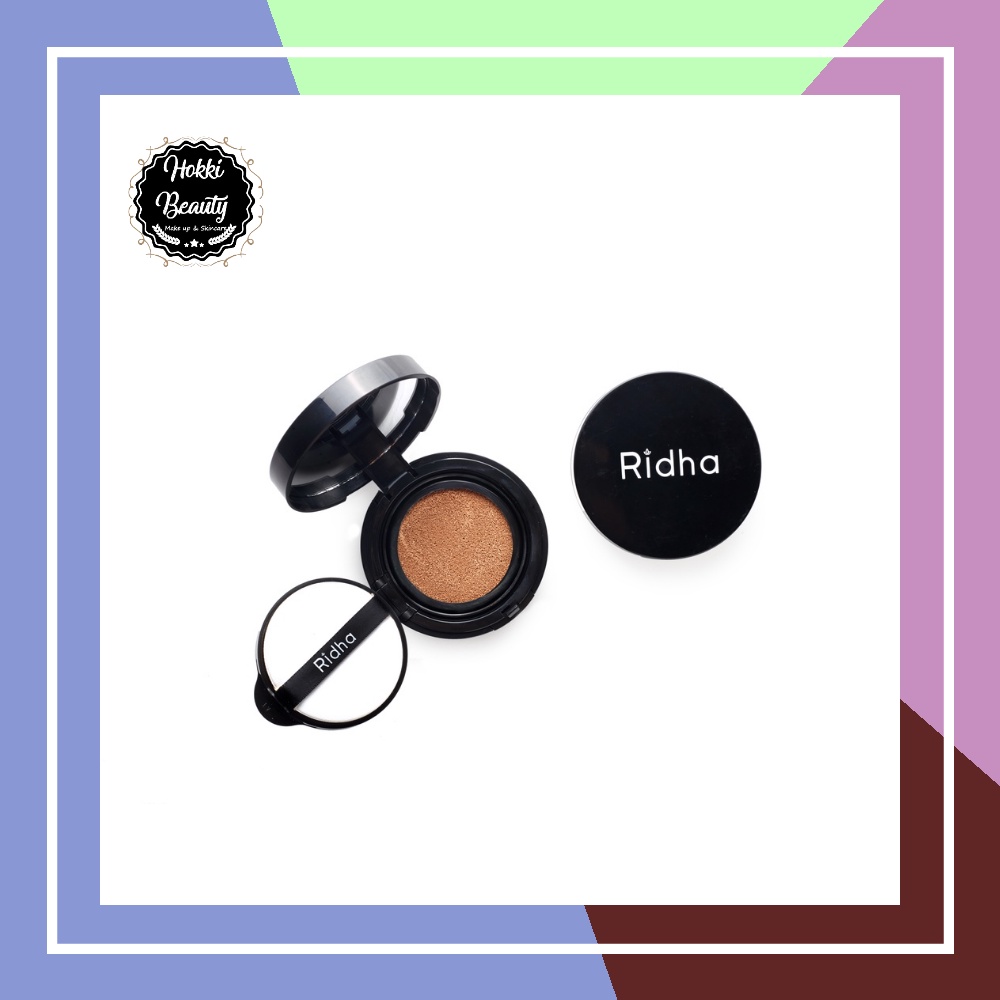 RIDHA BB Cushion 501 Honey, 502 Caramel